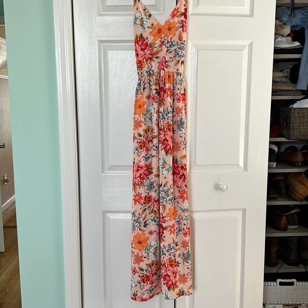 Floral maxi dress